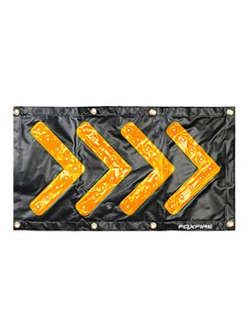 FOXFIRE Directional Arrow Banner – Black