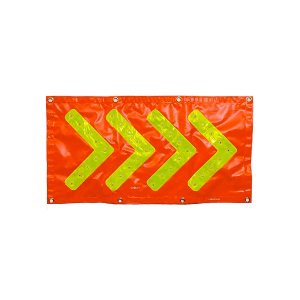 FOXFIRE Foxfire Directional Arrow Banner – Orange