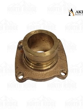 Akron Brass V1-S Brass 1.5" Groove Adapter