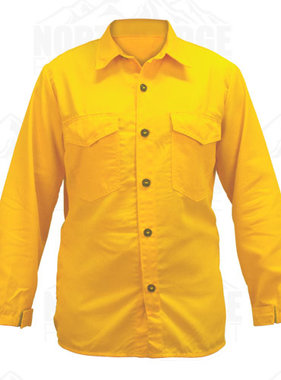 thumbnail interactive-video image 1 of Barrier Wear 6 Oz Nomex IIIA Wildland Firefighting Brush Shirt - Orange - 3XL 1 of 5