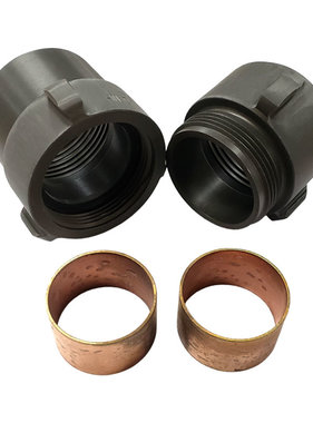 Red Head 2.5" NH x 3" Bowl Size Hose Coupling Set