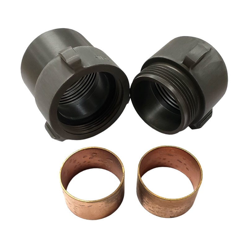 2 NPSH Fire Hose Coupling Set