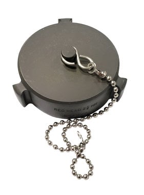 Red Head Brass, LLC. 2.5" NH Cap with Chain