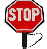 Cortina Safety Products Cortina 03-816 12" Led Stop/Stop HIP Sign W/6" Handle