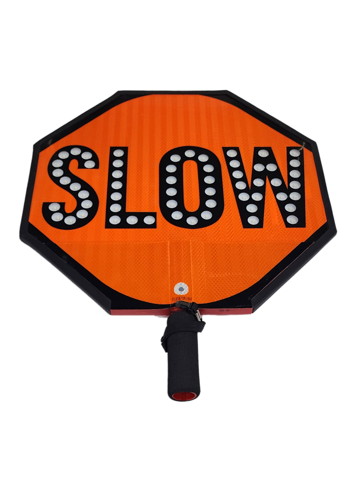 Cortina Safety Products Cortina 03-819 18" Led Stop/Slow  HIP Sign W/6" Handle