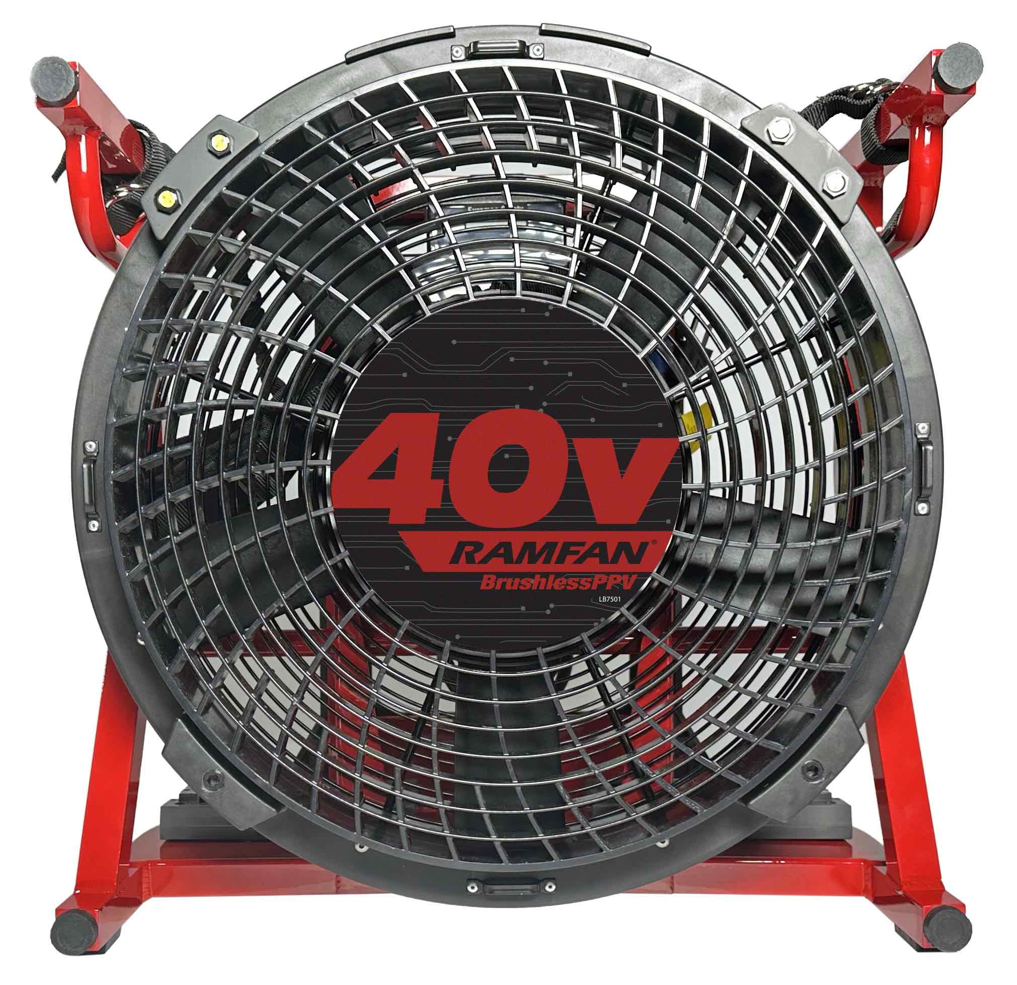 RamFan RamFan EL5500-2PK EX50Li 700w, 18" W2-R2-40V Bartteries PPV Fan