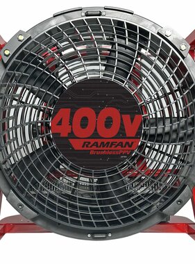 RamFan RamFan EK90500 EX550 400v DC/115V Ac 2300W/3Hp Brushless Plug-In Electric PPV Fan