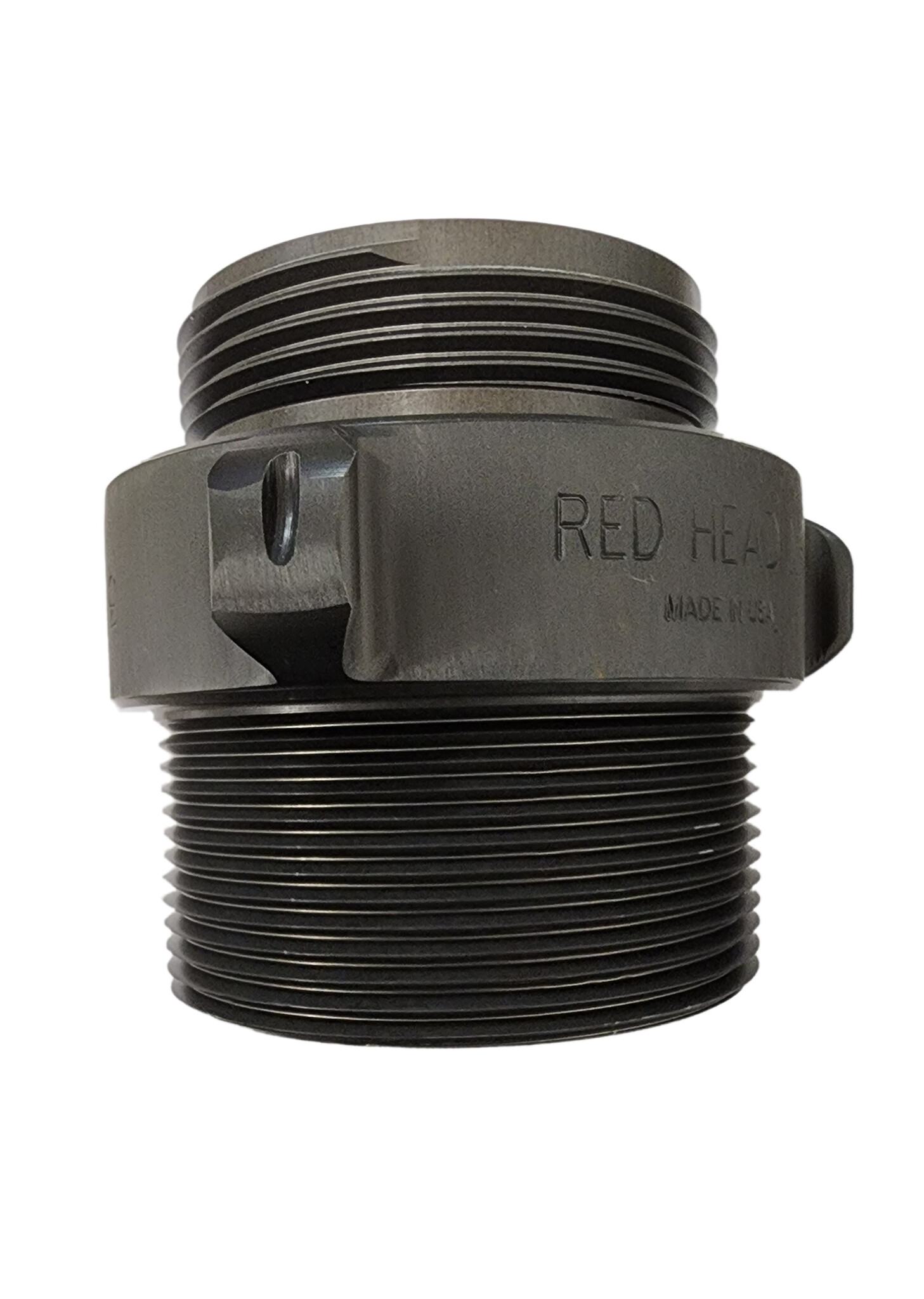 Red Head Brass, LLC. Red Head Double Male 3" NPT by 2.5" NH