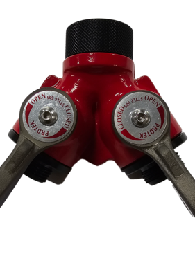 Protek Protek 650510 Protek 650615 1" NPSH (F) Inlet x (2) 1" NPSH Outlet Gated Wye