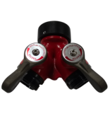 Protek Protek 650615 1.5" NH (F) Inlet x (2) 1.5" NH Outlet Gated Wye