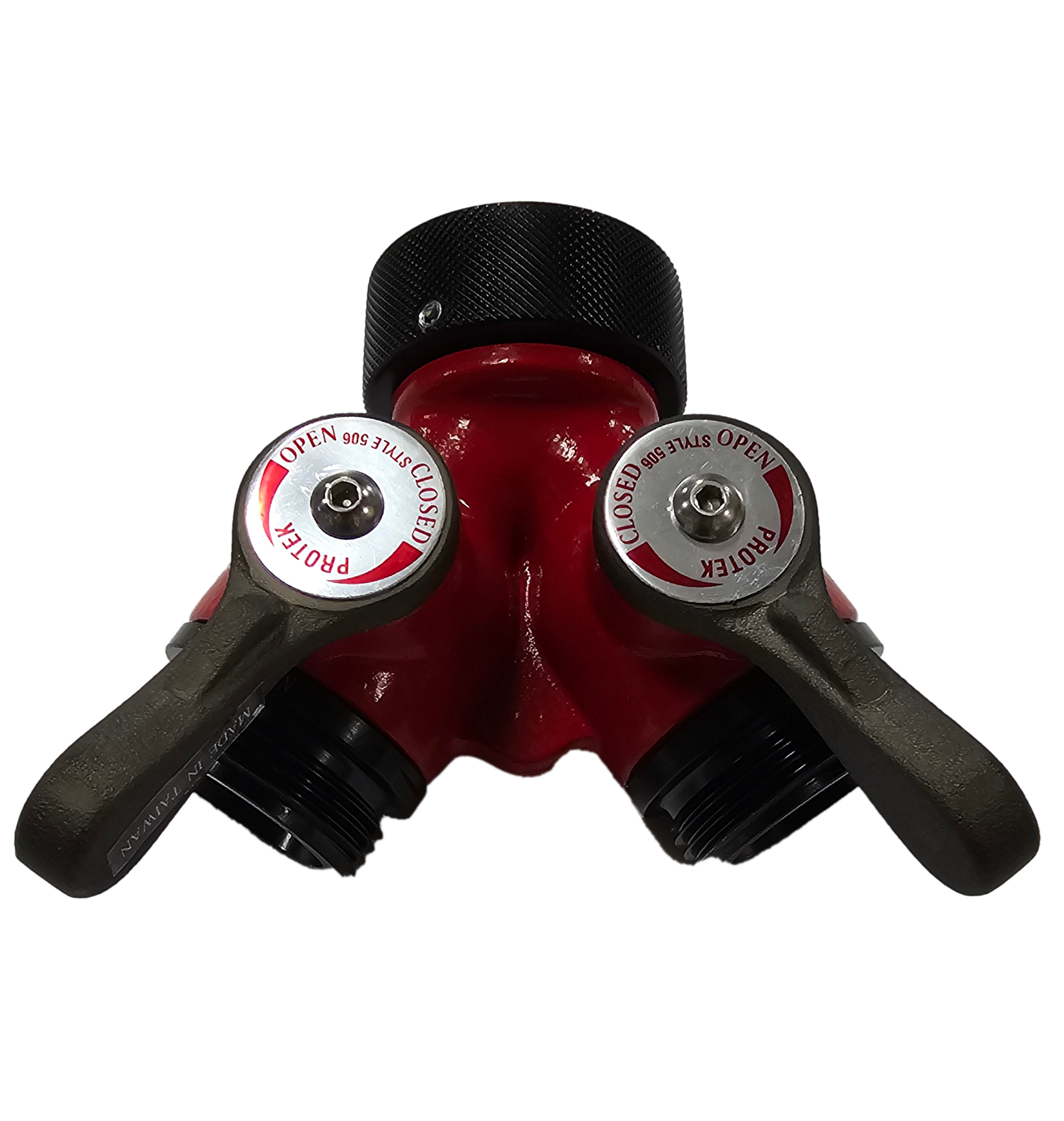 Protek Protek 650615 1.5" NH (F) Inlet x (2) 1.5" NH Outlet Gated Wye