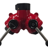 Protek Protek 6541 2.5" NH (F) Inlet x (2) 2.5" NH Outlet Gated Wye