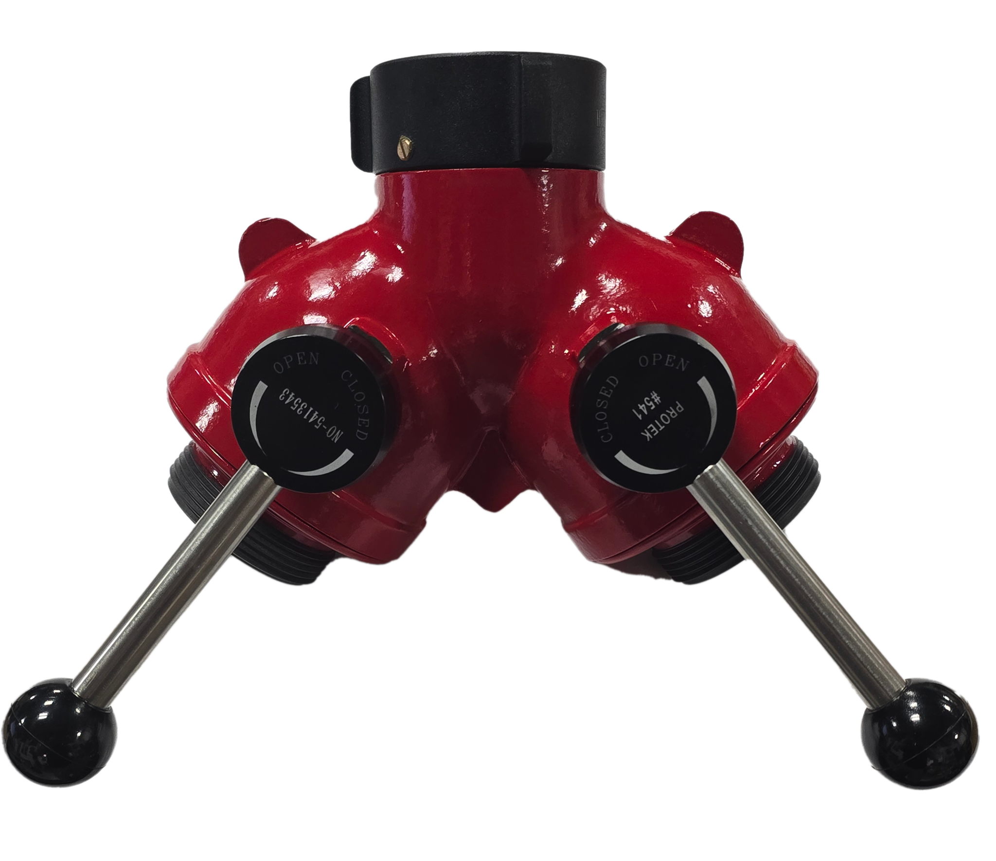 Protek Protek 6541 2.5" NH (F) Inlet x (2) 2.5" NH Outlet Gated Wye