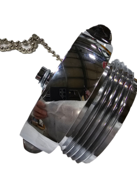 South Park Corp. South Park HPC3010AC 3" NH Chrome Plug W/Chain