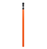 Stop-Lite SL SL-Pole-O Orange Adjustable Pole for LED 18" Paddle Sign