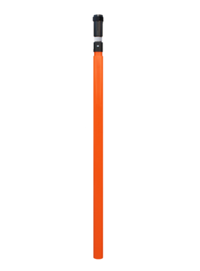 Stop-Lite SL SL-Pole-O Orange Adjustable Pole for LED 18" Paddle Sign