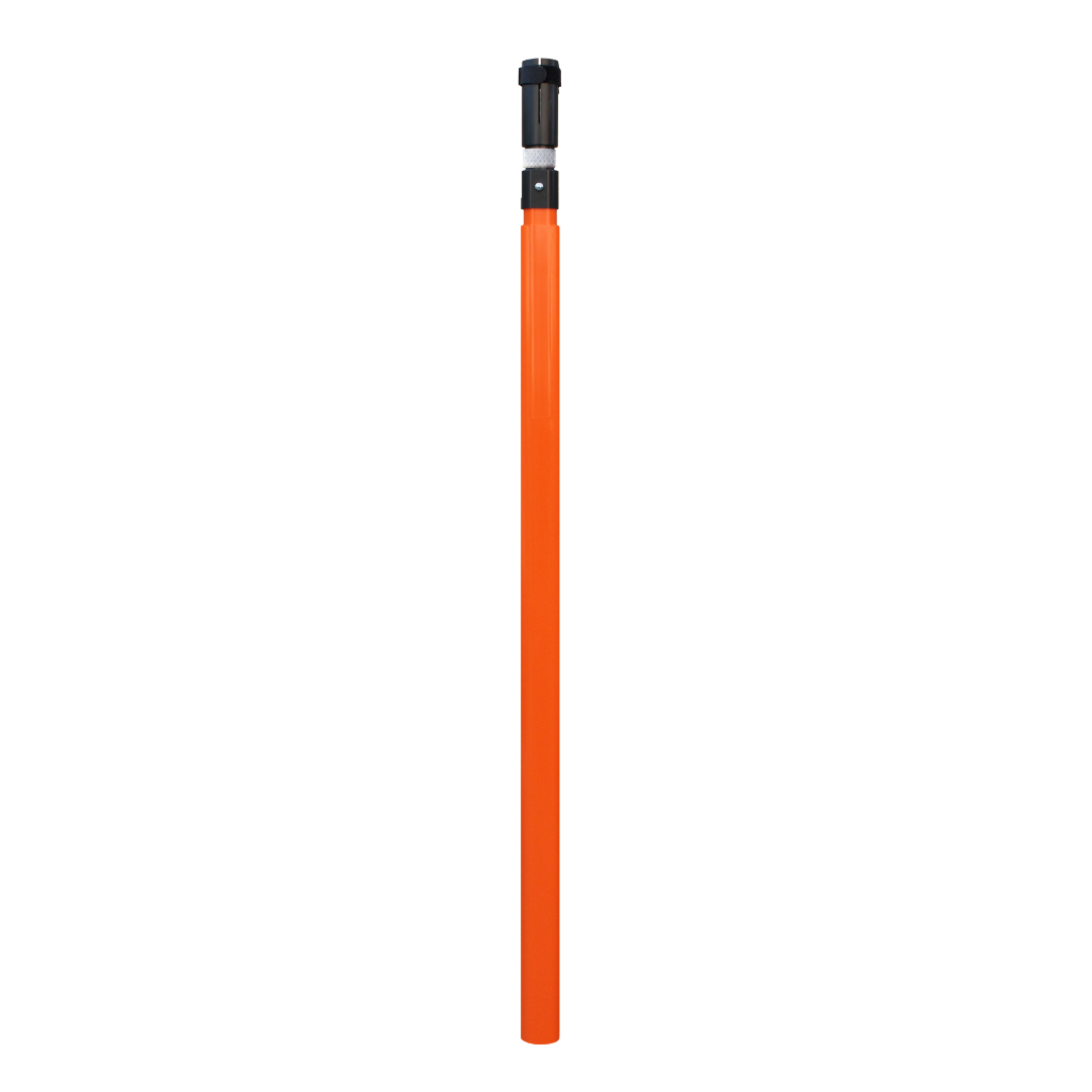 Stop-Lite SL SL-Pole-O Orange Adjustable Pole for LED 18" Paddle Sign