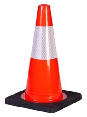Logistics True Force TC186BBTF 18" W/ Reflective Orange Safety Cone