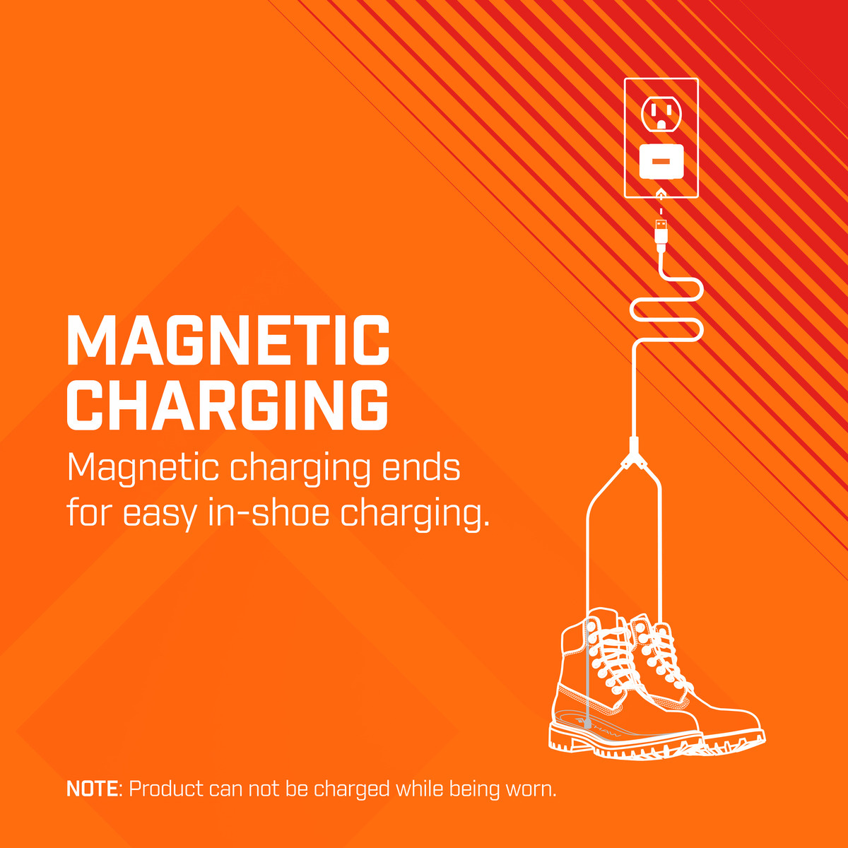 Thaw Thaw  Rechargeable Heated Insole with Bluetooth