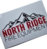 NRFE Sticker 2" x 3" North Ridge Fire Equipment Sticker
