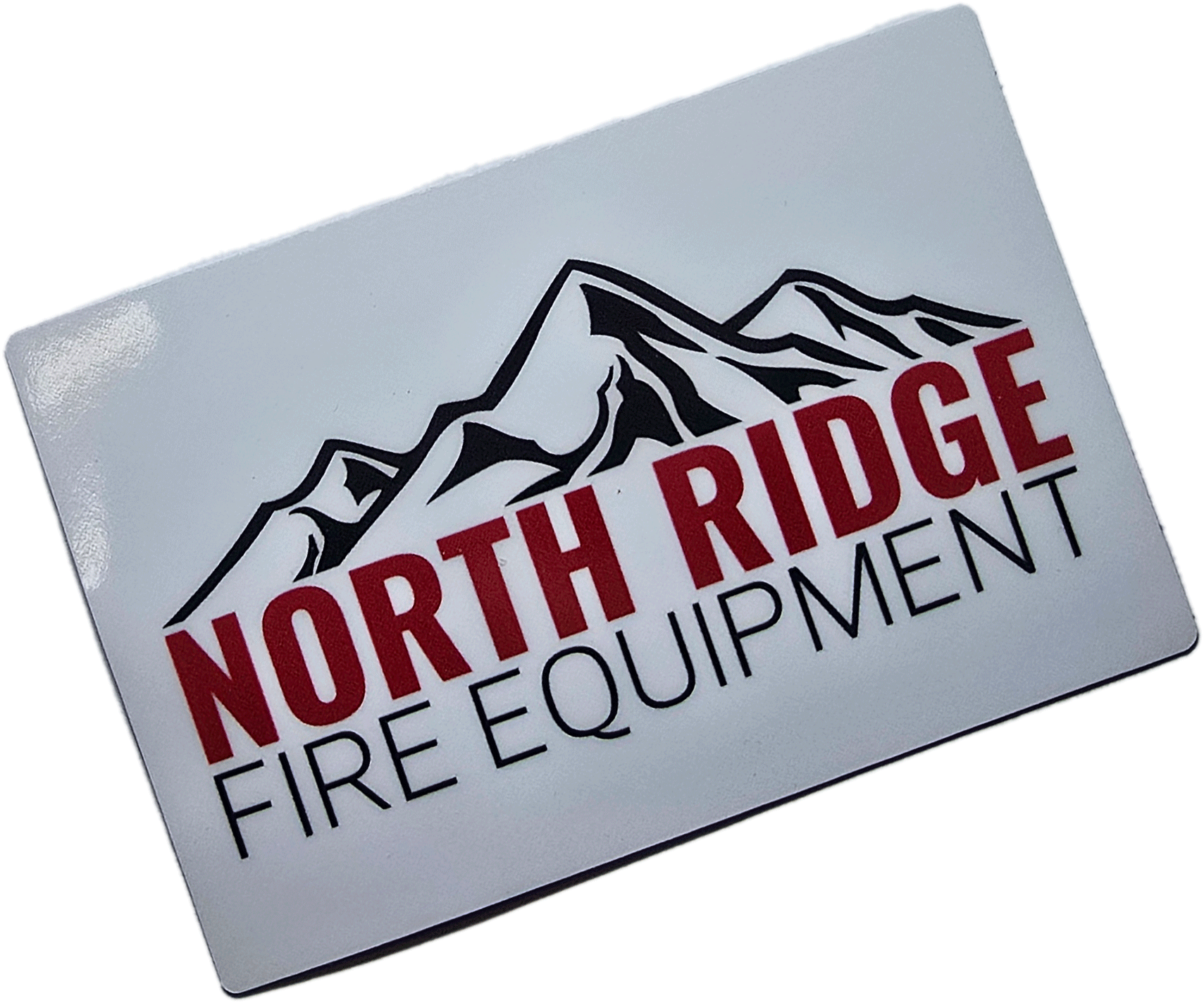 NRFE Sticker 2" x 3" North Ridge Fire Equipment Sticker