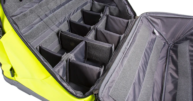 First Tactical First Tactical 180029A  Assmebly Jump Bag Large Hi Vis Yellow