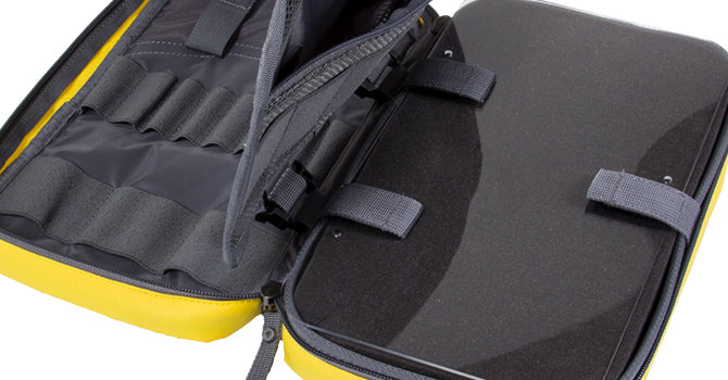First Tactical First Tactical 180029A  Assmebly Jump Bag Large Hi Vis Yellow