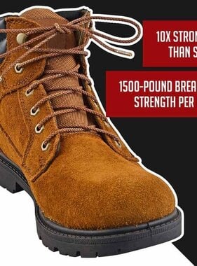 Iron Lace Iron Lace Black 84" Boot Laces