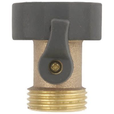 Green Thumb Faucet to Hose Connector Shut Off