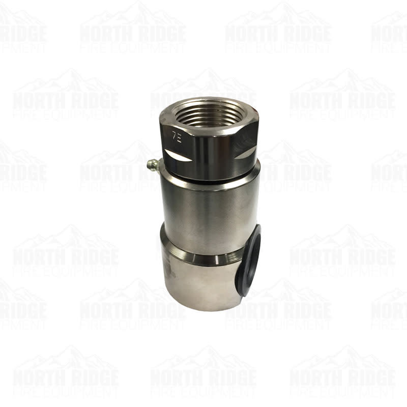Hannay Reels Hannay Hose Reel 1" 90-Degree FxF Steel 4000 PSI Full Flow Swivel Joint (GLT VITON)