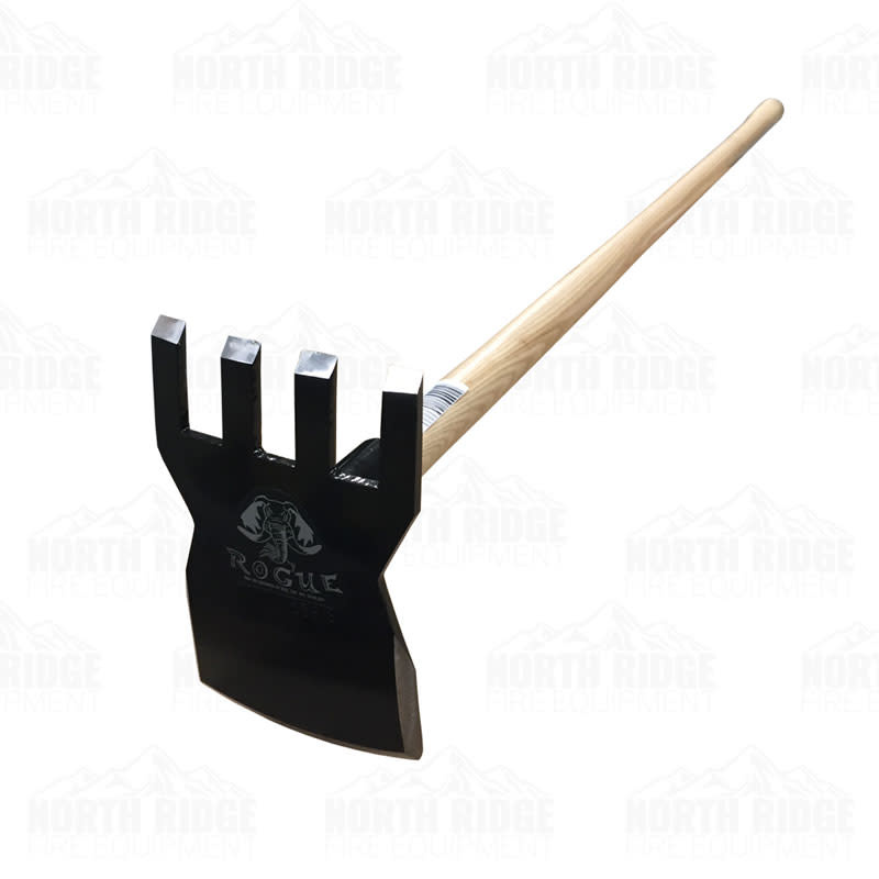 Prohoe Manufacturing, LLC Prohoe 5.5" Rake/Hoe Fire Tool with 48" Ash Handle