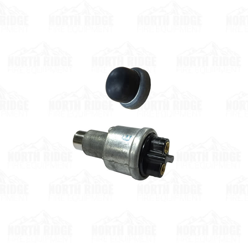Hannay Reels Hannay Reels 9917-0004 12V Rubber Capped Push Switch