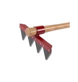 Council Tool Co. Council Tool Fire Rake with 60" Wooden Handle