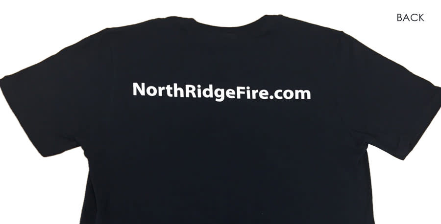 North Ridge Fire Equipment Logo T-Shirt (Black)