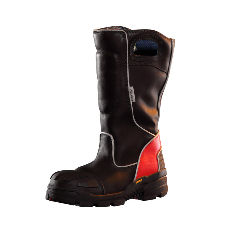 Fire-Dex Fire-Dex Red Leather Structural Firefighting Boot