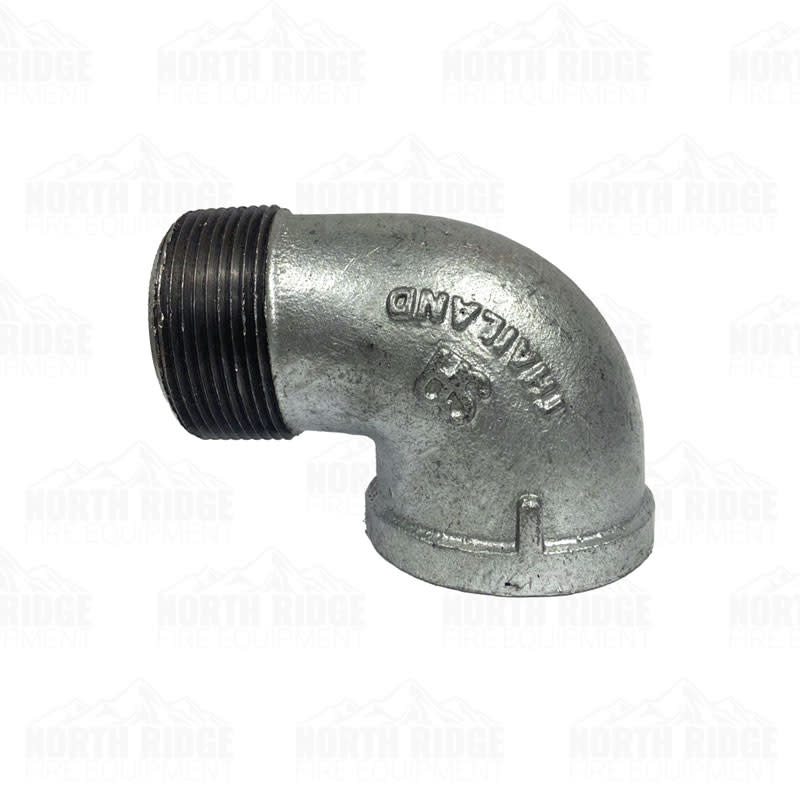 Legend Valve & Fitting 2 1/2" Galvanized 90-Degree Street Elbow