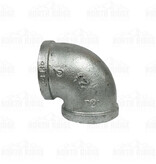 Legend Valve & Fitting 2.5" Galvanized 90-Degree Elbow