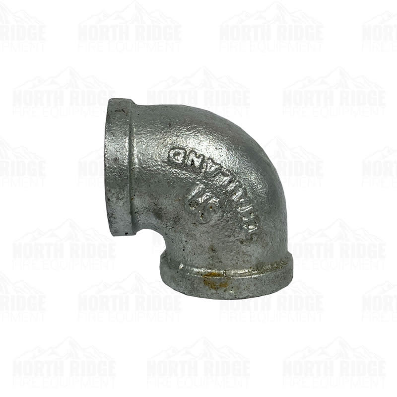Legend Valve & Fitting 1" Galvanized 90-Degree Elbow