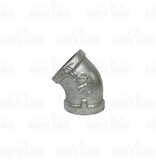 Legend Valve & Fitting 1" Galvanized 45-Degree Elbow