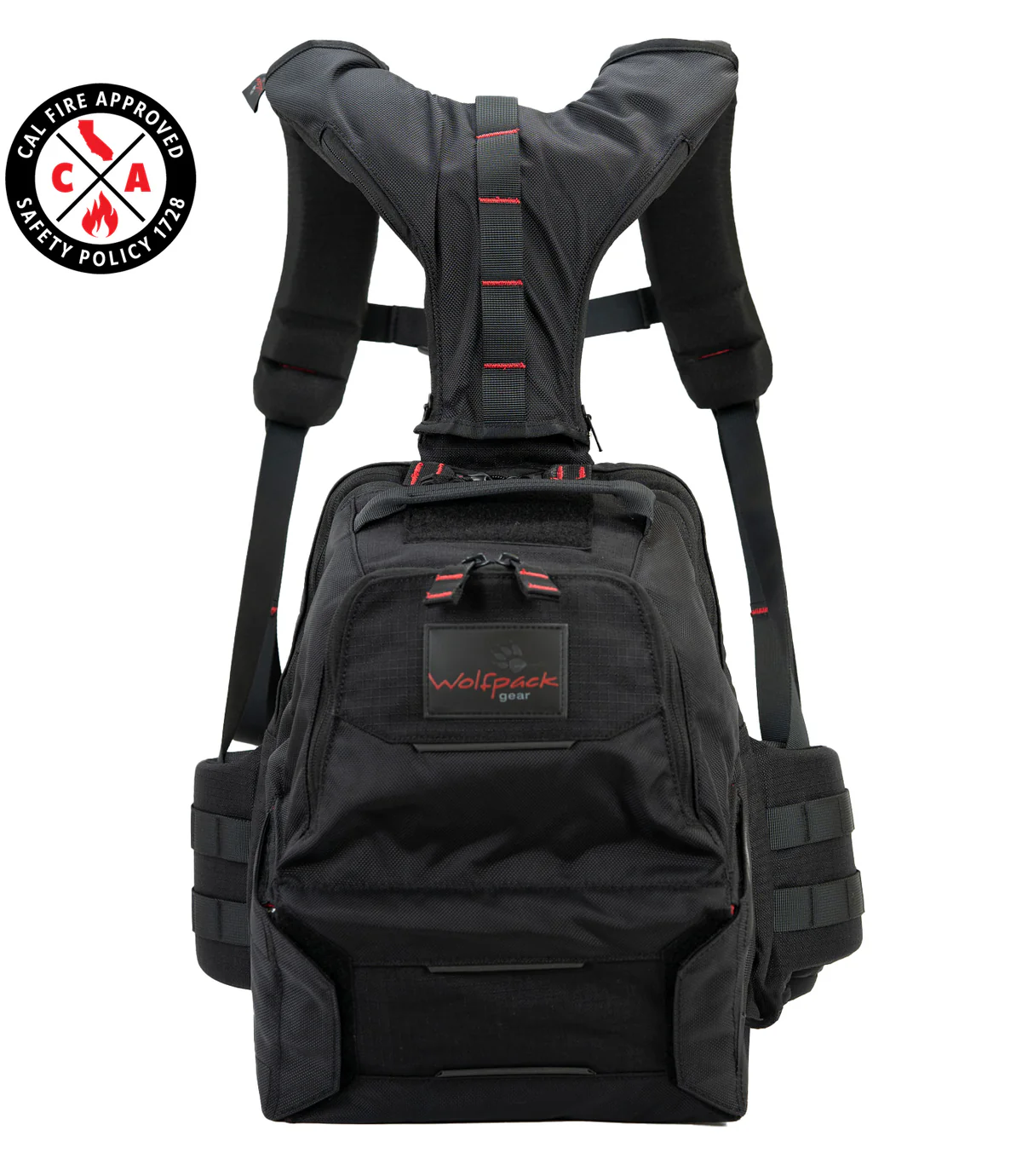 Wolfpack Gear Wolfpack LFP-CP-2102-BK Lowrider Fire Line Pack Cal-Fire Approved