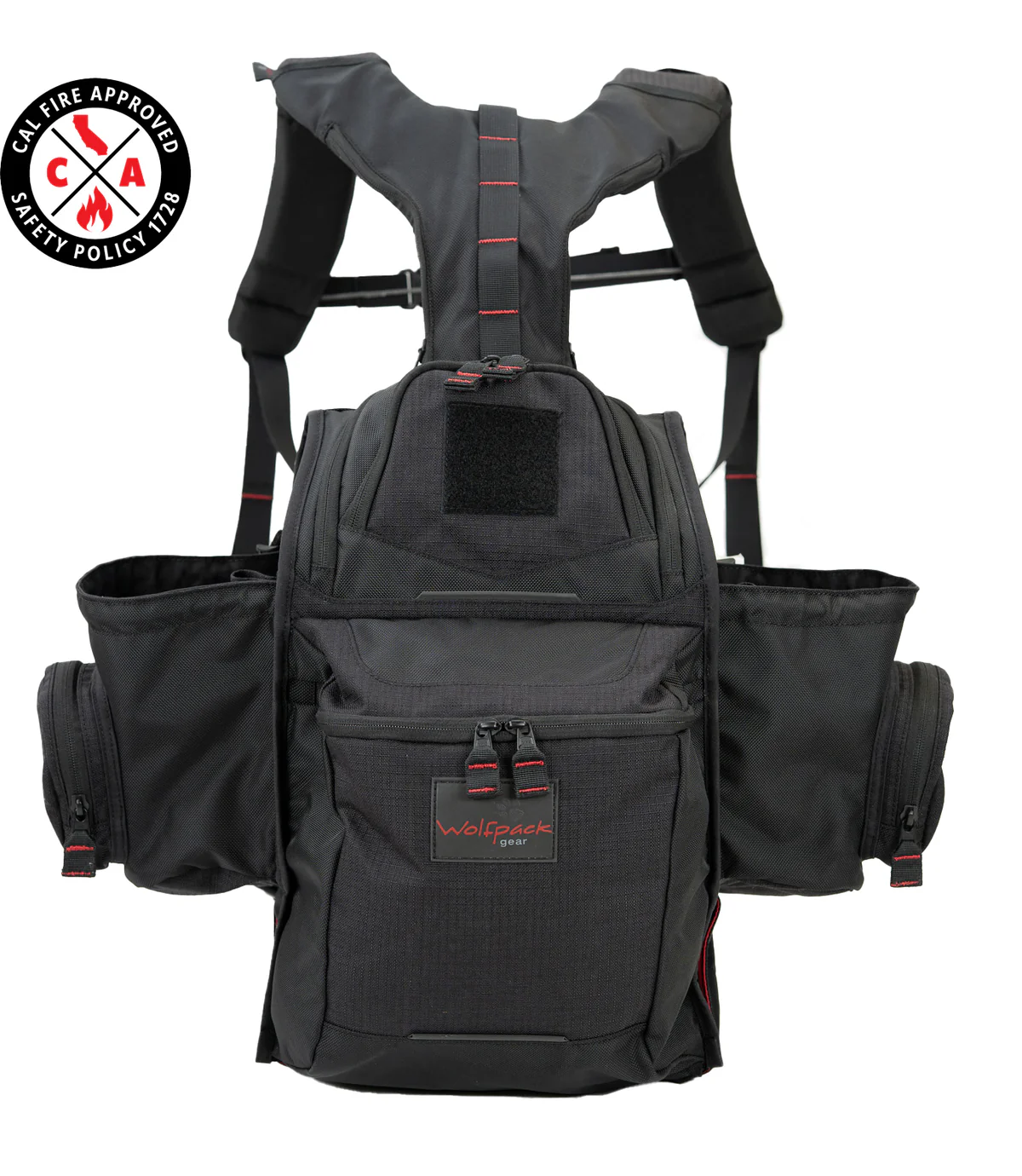 Wolfpack Gear Wolfpack MDF-CB-2103-BK Mack Daddy Fire Line Pack Cal-Fire Approved