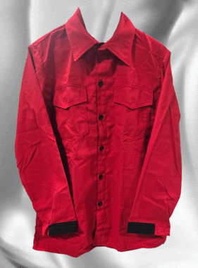 CrewBoss Crewboss WLS0218 7oz Tecasafe RED Traditional Wildland Shirt