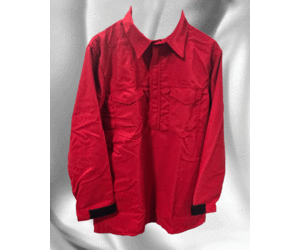 Crewboss WLS0318 7oz TecaSafe RED Hickory Quarter Zip Wildland