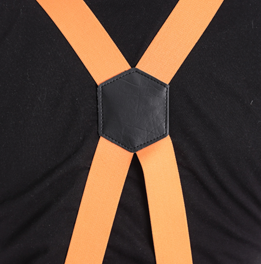 Clogger Clogger B11-B11OC Orange Premium Suspenders