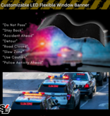 Stop-Lite SL LFB-5X24 LED Flexible Window Banner