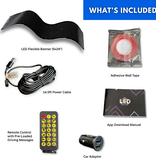 Stop-Lite SL LFB-5X24 LED Flexible Window Banner