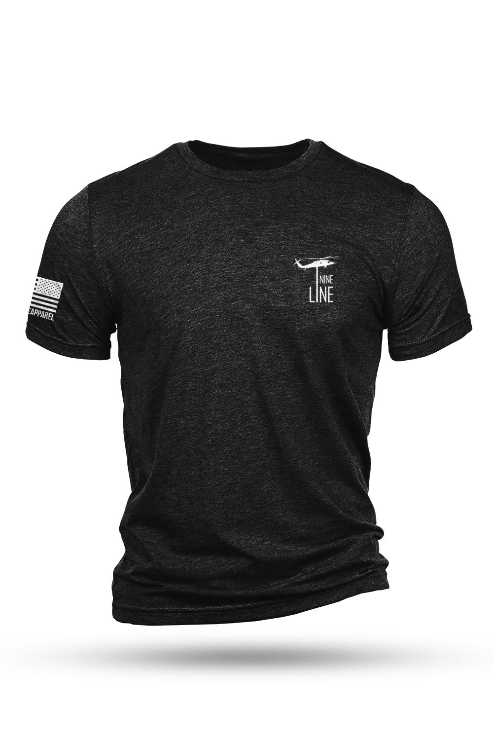 Nine Line Nine Line Stained Glass Firefighter Mens T-Shirt