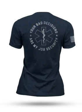 Nine Line Nine Line Job Security Womens T-Shirt