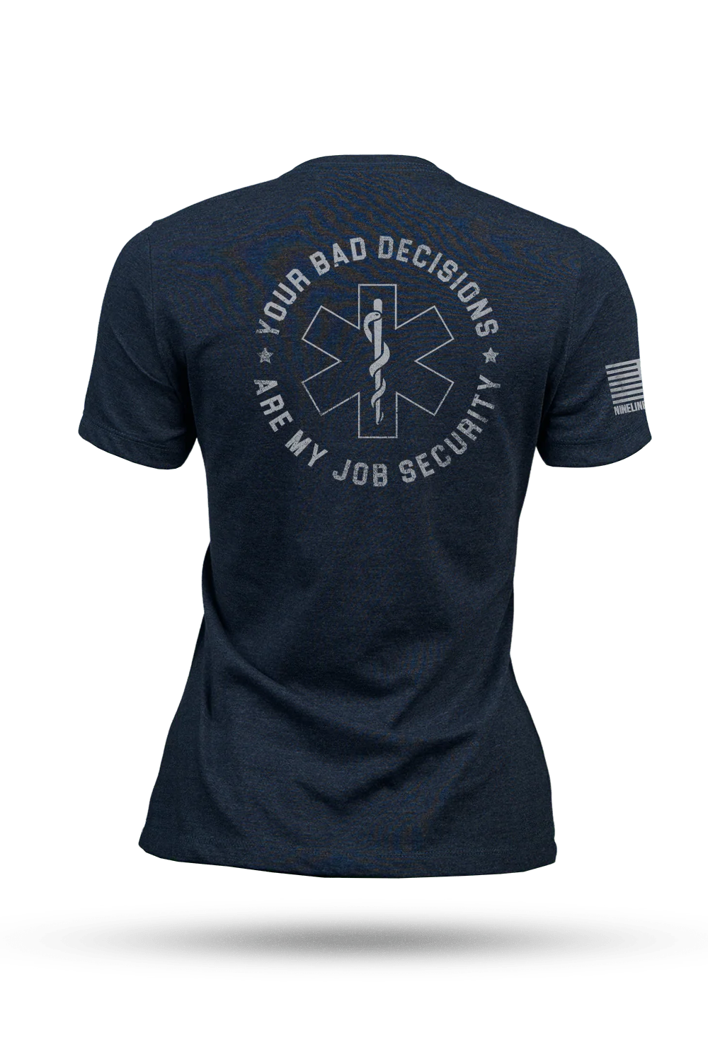 Nine Line Nine Line Job Security Womens T-Shirt