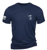 Nine Line Nine Line Thin Red Line Tri-Blend Mens T-Shirt